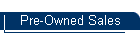 Pre-Owned Sales